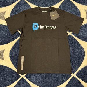 Palm Angels x Gunna Just For P'z T-shirt Black Mens Large